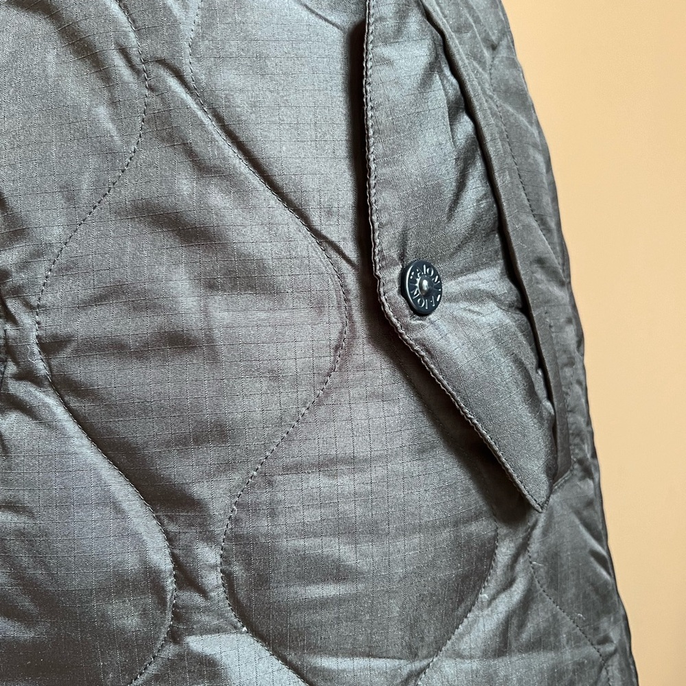 A-line quilted midi skirt - Picture 4 of 4